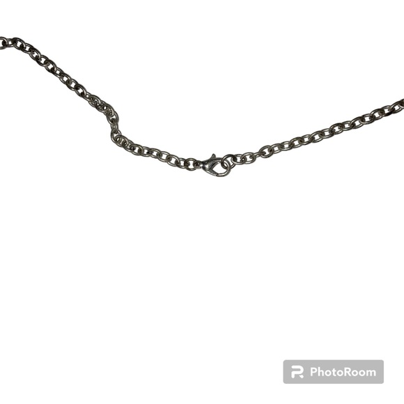 Purple and Tan Beaded Necklace with Tan Beaded Bracelet 32" - Picture 6 of 8